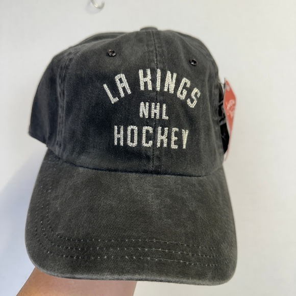 American Needle Other - American Needle LA Kings NHL Strapback Hat Cap Black Washed NWT